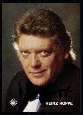 Heinz Hoppe Autogrammkarte Original Signiert ## BC 15241