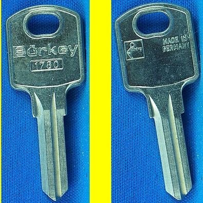Schlüsselrohling Börkey 1780 für Abus 580/60, Buffo Serie 1-331 Kabelschlösser +