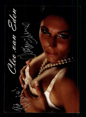 Cleo van Eden Autogrammkarte Original Signiert Model # BC 128891