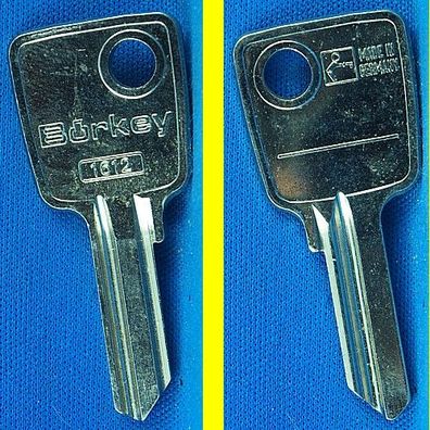 Schlüsselrohling Börkey 1612 für verschiedene Melsmetall Kassetten, Möbelzylinder +
