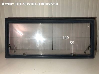 Hobby Wohnwagen Fenster ca 140 x 55 gebraucht (Roxite94 D399)