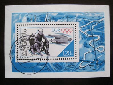 DDR MiNr. 3144 Block 90 gestempelt (Y 414)