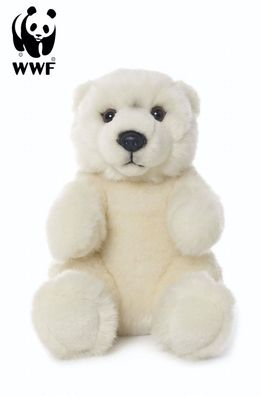 WWF Plüschtier Eisbär (sitzend, 15cm) Bär Polarbear