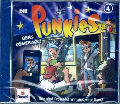 CD: Die Punkies - 4 / Bens Comeback (2017) Europa