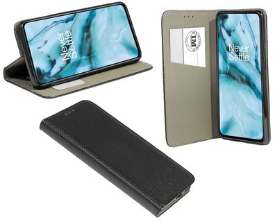 cofi1453® Buch Tasche "Smart" kompatibel mit OnePlus Nord Handy Hülle Etui Briefta...