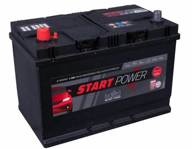 60033 IntAct Start-Power New Generation Autobatterie 12V/100Ah 830A Testsieger