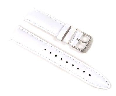 Timex Ersatzband Uhrenarmband Leder weiß 20mm für T2N345