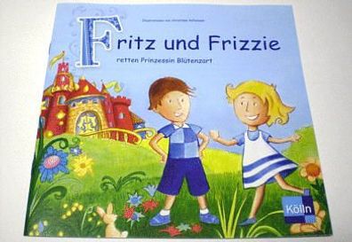 Fritz und Frizzie - Kinder Rezepte Buch Malbuch Bilderbuch Geschichten