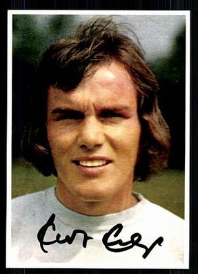 Kurt Eigl Hamburger SV 70er Jahre Autogrammkarte Original Signiert