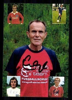 Kurt Eigl Hamburger SV Autogrammkarte Original Signiert + A 64038