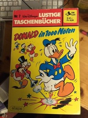 Donald in 1000 Nöten / LTB Nr.7 / Nachdruck 1981