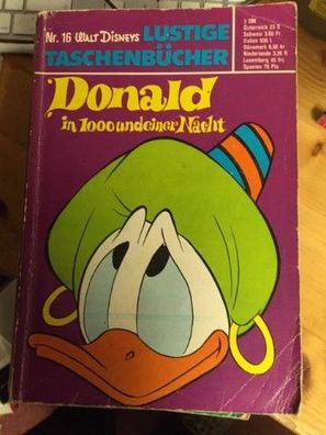 Donald in 1000undeiner Nacht / LTB Nr.16 / Original 1971