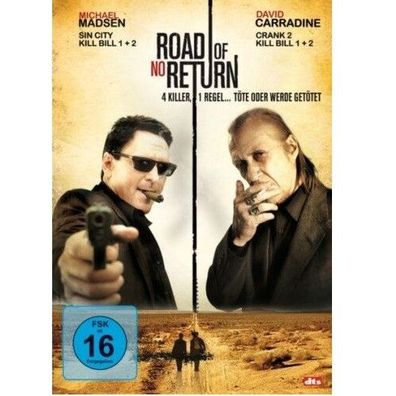 DVD Film "Road of No Return"4 Killer 1 Regel Töte oder werde getötet
