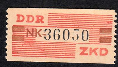 1960 DDR-Dienstmarken B- Wertstreifen MiNr. VIII -NK-36050, postfrisch
