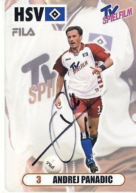 Andrej Panadic Hamburger SV 2000-01 Autogrammkarte + A 64217