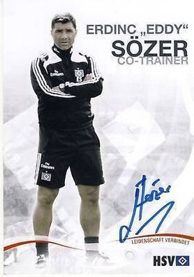Erdinc Sözer Hamburger SV 2009/10 Autogrammkarte + A 64115
