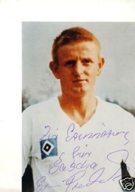 Erwin Piechiowak Hamburger SV Original Signiert TOP + A 64270