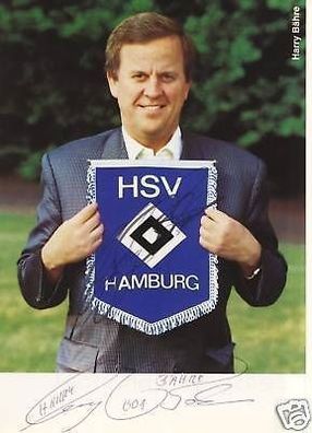 Harry Bähre Hamburger SV 1997-98 Autogrammkarte + A 64229