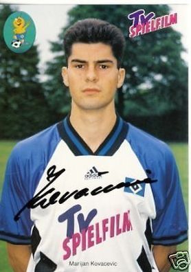 Marijan Kovacevic Hamburger SV 1994/95 Autogrammkarte + A 64051