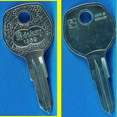 Schlüsselrohling Börkey 1369 GHE / Iveco, Magirus-Deutz, Klappenverschlüsse