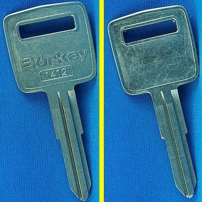 Schlüsselrohling Börkey 1412 für verschiedene Hyundai Profil Y Serie 1 - 2000