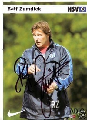 Ralf Zumdick Hamburger SV 2004-05 Autogrammkarte + A 64178