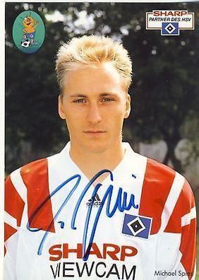 Richard Golz Hamburger SV 1993-94 Autogrammkarte + A 64269