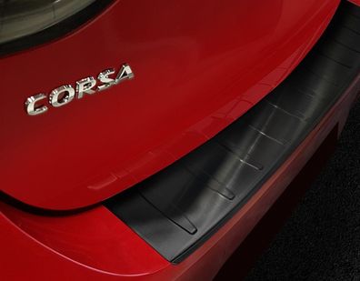 Irmscher Opel Corsa F GSI Line Ladekantenschutz Edelstahl, eloxiert
