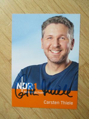 NDR Moderator Carsten Thiele - handsigniertes Autogramm!!!