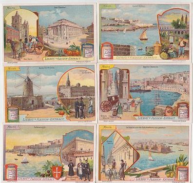 Liebigbilder Serie 733 Malta komplett 1908 (108934)