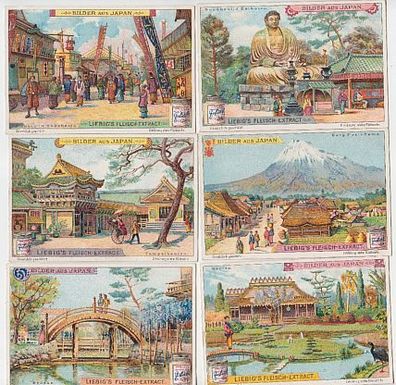 Liebigbilder Serie 624 "Bilder aus Japan" komplett 1905 (108456)