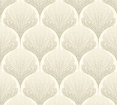 A.S. Création Art Deco Tapete Beige Papiertapete 363103 Wandtapete Design creme