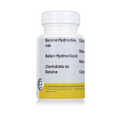 Betain Hydrochlorid 120 Kapseln à 350 mg