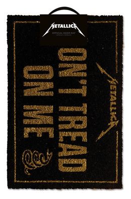 Metallica Fußmatte Don't Tread on Me Doormat Türvorleger Türmatte NEU NEW