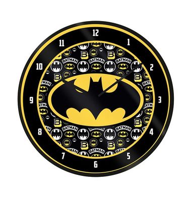 DC Comics Batman Wanduhr Logo Uhr Clock NEU NEW