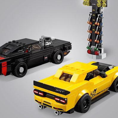 LEGO® 75893 2018 Dodge Challenger SRT Demon und 1970 Dodge Charger R/ T