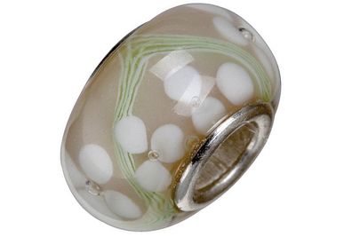 Charlot Borgen Marken Damen Bead Beads Drops Kristallglas GPS-04Weiß