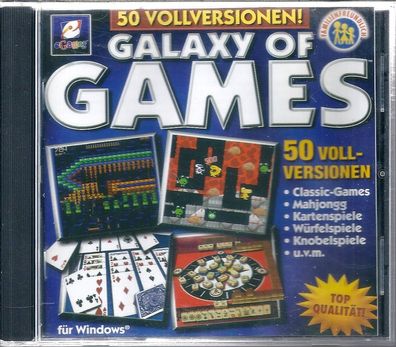 Galaxy of Games - 50 Vollversionen für Windows 95/98