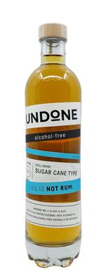Undone No.1 - Sugar Cane Type - Is not Rum 0,7l