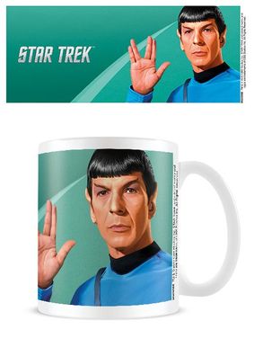 Star Trek Tasse Spock Green Keramiktasse Kaffetasse Mug Tazza NEU NEW