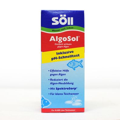 Söll - AlgoSol® 500ml für 10.000 Liter Wasser - 11120 - 80533