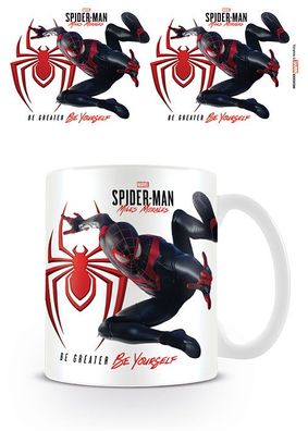 Spiderman Tasse Be Greater Be Yourself Keramiktasse Kaffetasse Mug Tazza NEU NEW