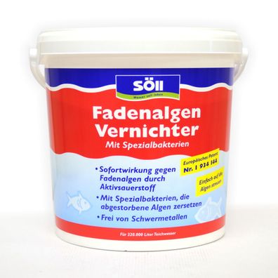 Söll - Fadenalgen-Vernichter 10kg für 320.000 Liter Wasser - 12538 - 80794