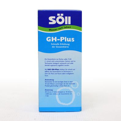Söll - GH-Plus 500ml für 10.000 Liter Wasser - 14032 - 81295