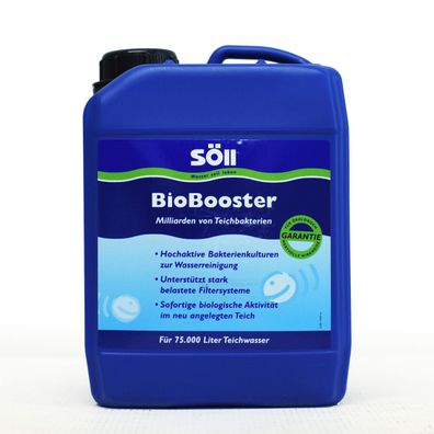 Söll - BioBooster 2,5 Liter für 75.000 Liter Wasser - 14422 - 81430