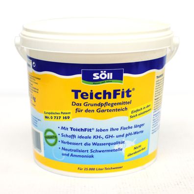 Söll - TeichFit® 2,5kg für 25.000 Liter Wasser - 15140 - 81738