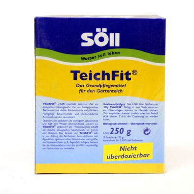 Söll - TeichFit® 250g für 2.500 Liter Wasser - 15210 - 81785