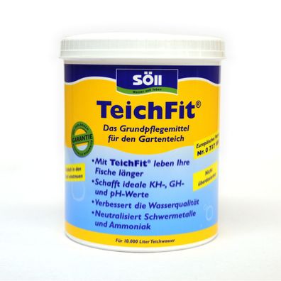 Söll - TeichFit® 1kg für 10.000 Liter Wasser - 15212 - 81794