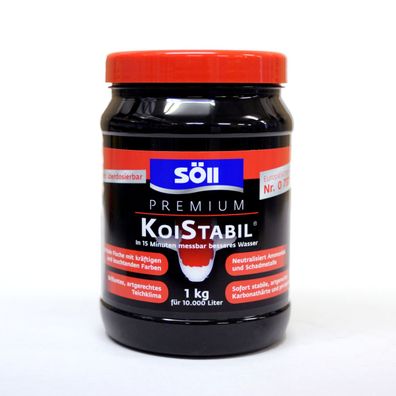 Söll - Premium KoiStabil® 1kg für 10.000 Liter Wasser - 15520 - 81889