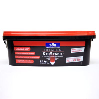 Söll - Premium KoiStabil® 2,5kg für 25.000 Liter Wasser - 15530 - 81891